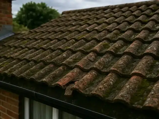 Toiture avant rénovation
